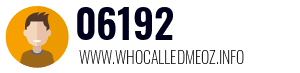 Telephone number 06192 06192