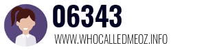 Telephone number 06343 06343