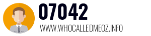 Telephone number 07042 07042