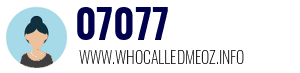 Telephone number 07077 07077