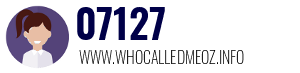 Telephone number 07127 07127