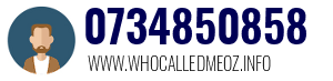 Telephone number 0734850858 0734850858