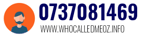 Telephone number 0737081469 0737081469