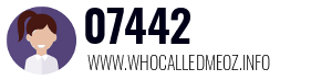 Telephone number 07442 07442