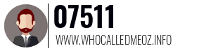 Telephone number 07511 07511