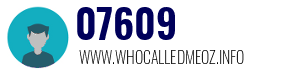 Telephone number 07609 07609