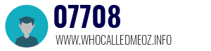 Telephone number 07708 07708