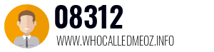 Telephone number 08312 08312