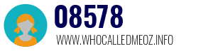 Telephone number 08578 08578