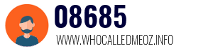 Telephone number 08685 08685
