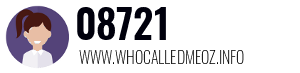 Telephone number 08721 08721