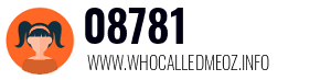 Telephone number 08781 08781