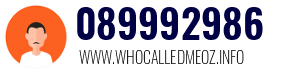 Telephone number 089992986 089992986