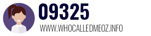 Telephone number 09325 09325