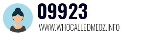 Telephone number 09923 09923