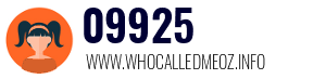 Telephone number 09925 09925